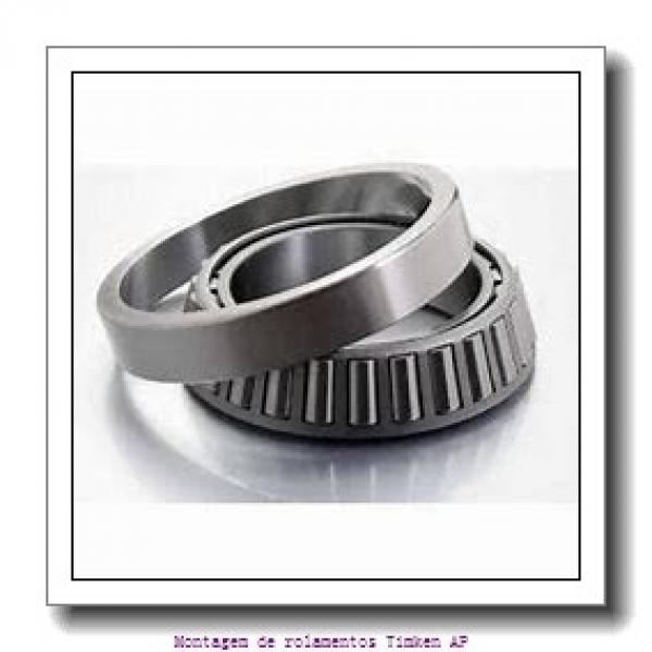 Axle end cap K412057-90011 Backing ring K95200-90010        Tampas de montagem integradas #1 image