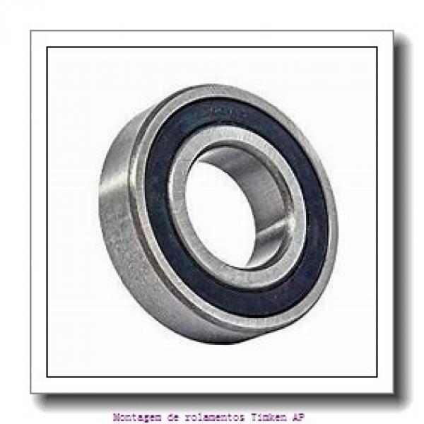 Axle end cap K412057-90010 Backing ring K95200-90010        Montagem de rolamentos Timken AP #2 image