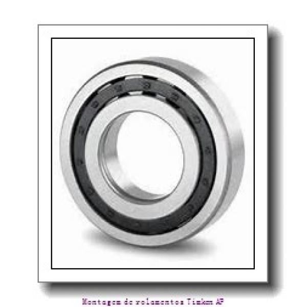 Axle end cap K412057-90010 Backing ring K95200-90010        Montagem de rolamentos Timken AP #1 image